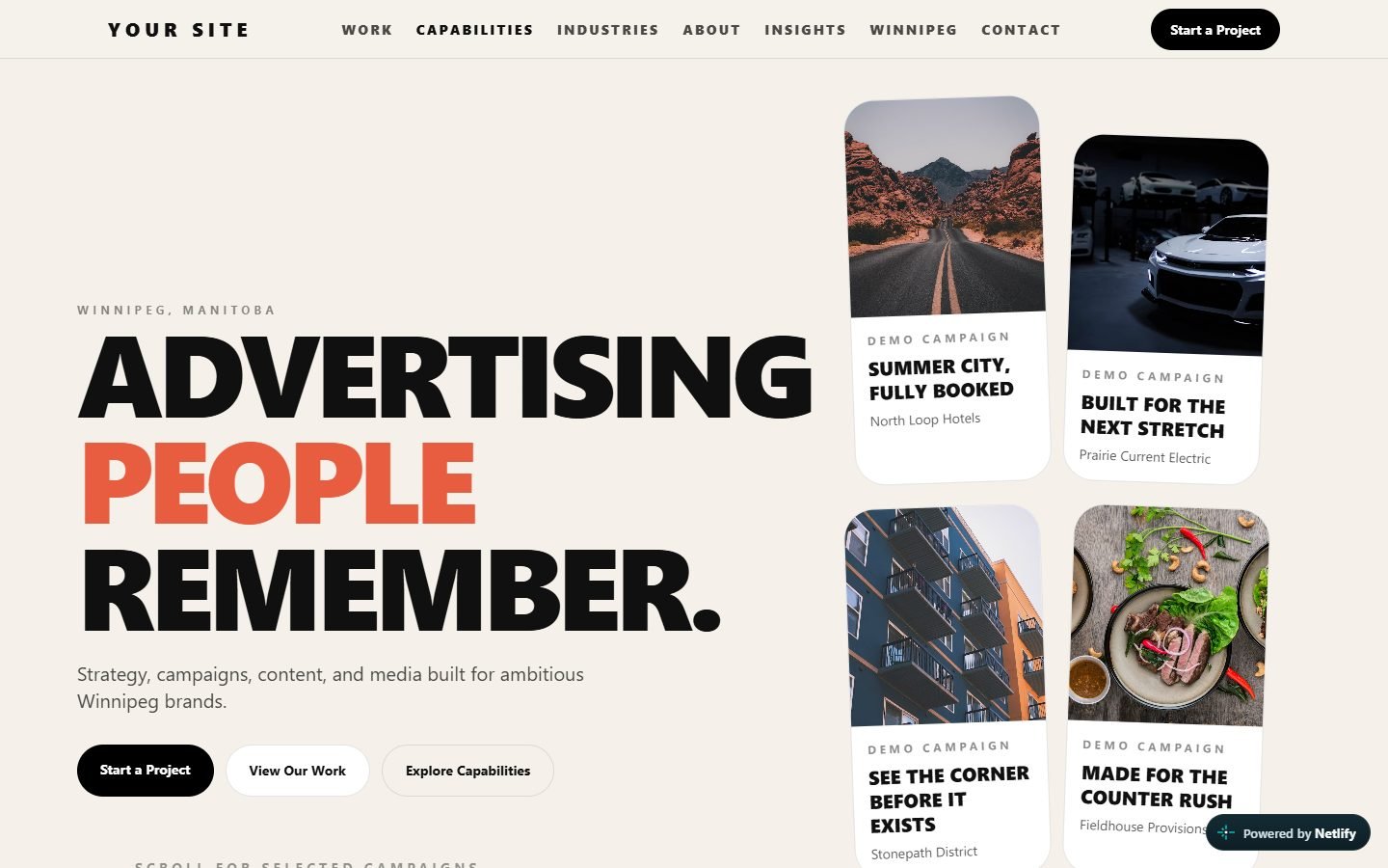 Bold Advertising Agency — Edition 1