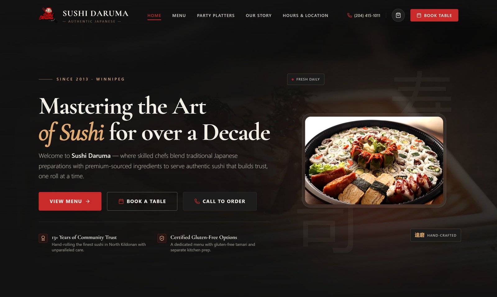 Sushi Daruma
