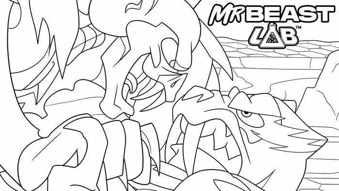 BeastLabs Coloring Page 5