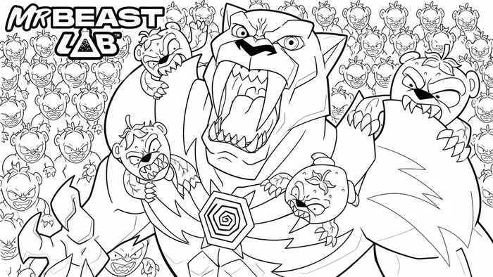 BeastLabs Coloring Page 13