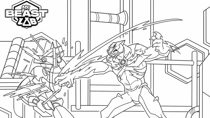 BeastLabs Coloring Page 17