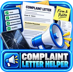 Complaint Letter Helper